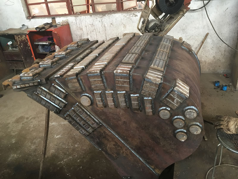 Bimetallic wear parts